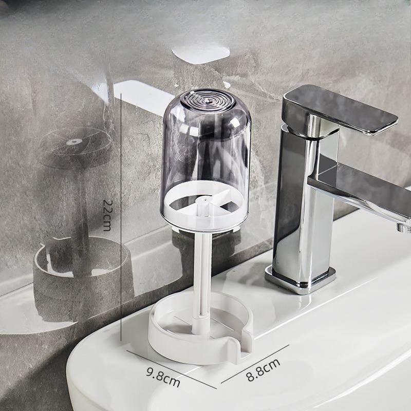 The Toothbrush Holder Is Equipped with A Dust Cover. The Toothbrush Cup Holder Can Drain Water and Guide The Flow. It Is A Storage Cup Holder