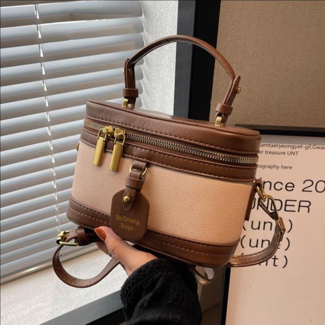 Handliche Box-Tasche Damen Neue Modische Vielseitige Schulter-Umhängetasche