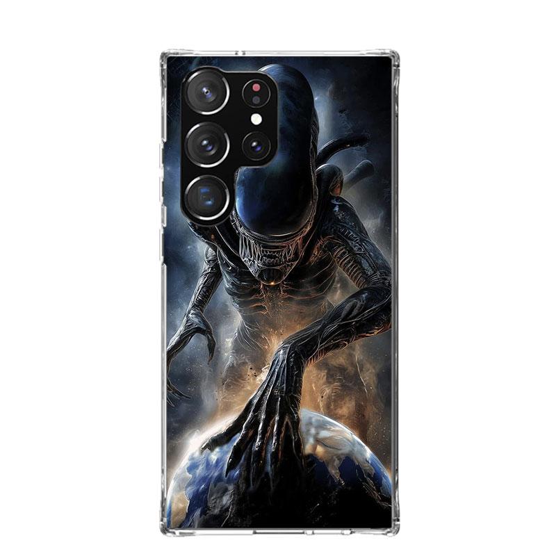 Cool A-Alien X-Xenomorph Phone Case For Samsung Galaxy S26 S25 Edge S24 S23 FE S22 Ultra S21 Plus S20 + Fundas Cover Coque Galax