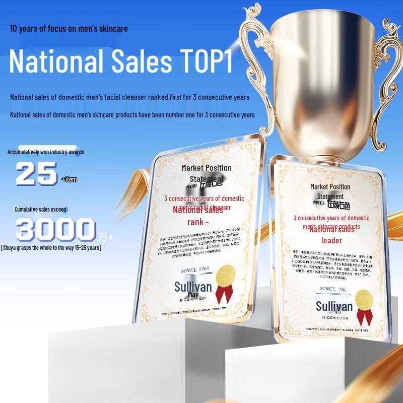 Zuoyanse Men's Oil Control & Blackhead Facial Cleanser