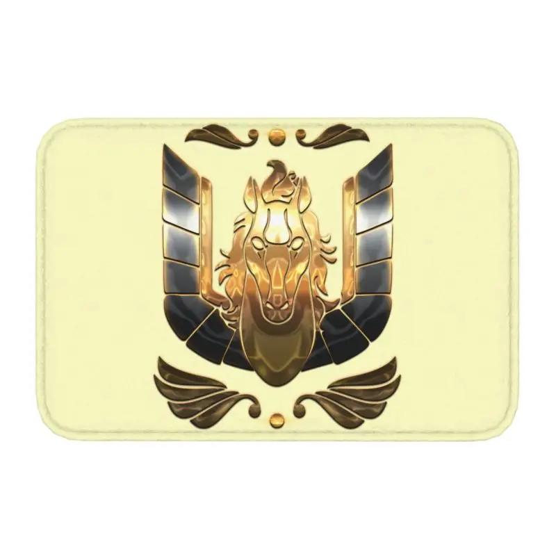 Paillasson fantaisie personnalisé des chevaliers du zodiaque Saint Seiya Pegasus, antidérapant, pour salle de bain, cuisine, Garage, 40x60cm 40cm x 60cm