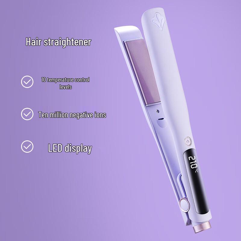 

Milin Tourmaline Ceramic 2-in-1 Hair Straightener & Curler