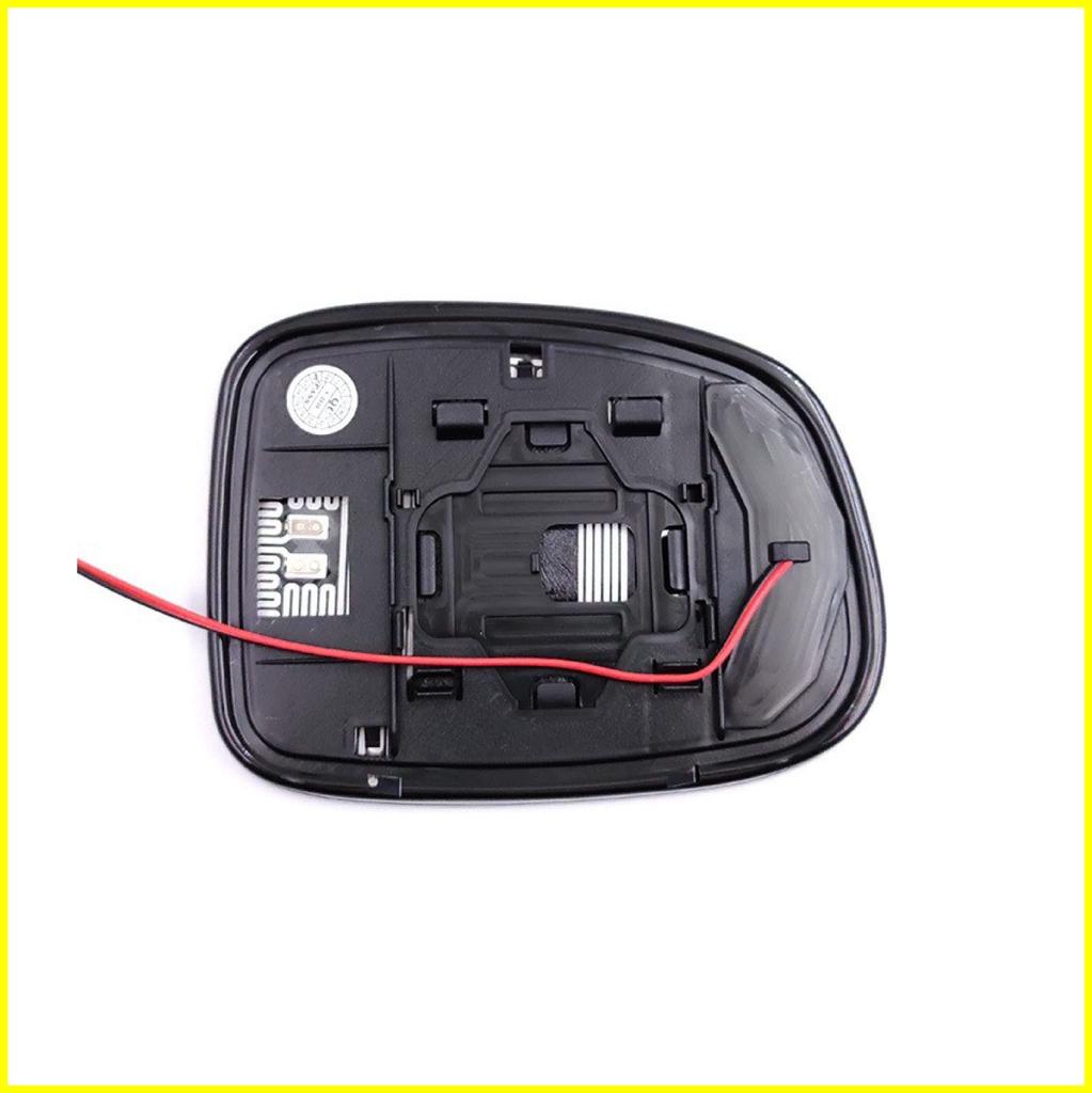 Set of two blue lens mirrors and specifically designed for Toyota Crown with sequential turn heater blue and wide field of view 200 (left right)