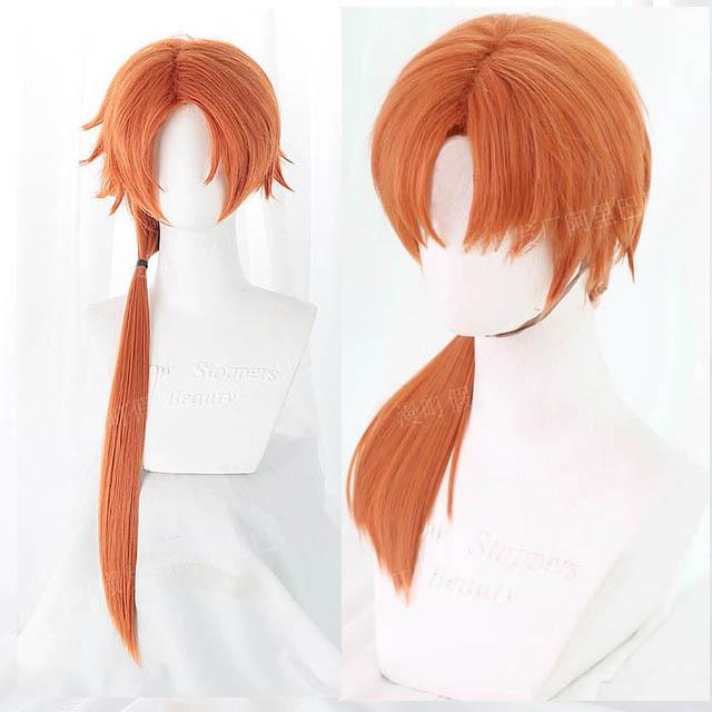 

Ансамбль Звезды Эс Цукинага Лев Косплей Парики Оранжевые Длинные Термостойкие Синтетические Волосы Карнавал Хэллоуин Вечеринка Ролевая игра + Волосы