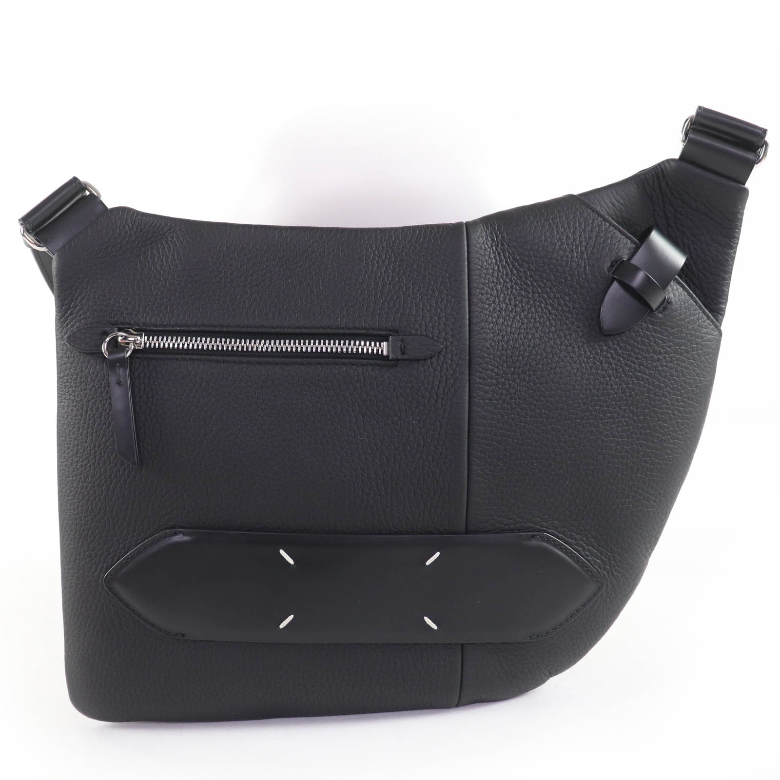 

Excellent Maison Margiela Shoulder Bag 5AC On-Body Leather black SB1WG0017 Used