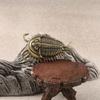1/2Pcs Cambrian Trilobite Brass Desk Decoration Retro Insect Small Figurine Tea Pets Home Office Ornaments Souvenir Gift