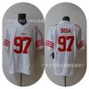 Mens Rugby Jersey T-Shirt With Team Embroidery San Francisco 49ers Vintage Style 23 97 19 85 Numbers