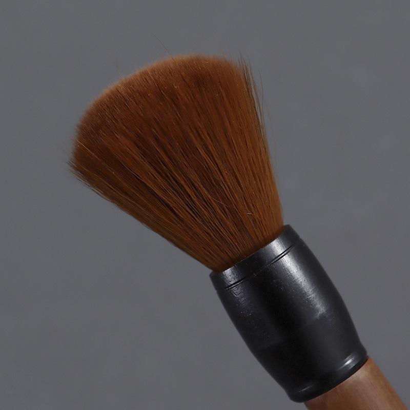 1 STÜCK Handgemachter Teekannenstift aus karbonisiertem Bambuswurzel verliert keine Haare Teekannenbürste Teezeremonie-Zubehör Tablettfeger