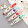 Marcador de Calendário Não Tóxico Material Escolar Brinquedos Fita Corretiva de Pressão Múltiplos Estilos Disponíveis Adesivos Decorativos Kawaii para Scrapbooking