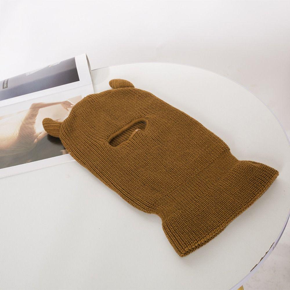 Single Hole Full Face Ski Mask Pullover Hat Halloween Cotton Hat  Outdoor Hip Hop