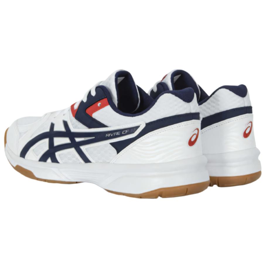 Asics Rivre Cf Mesh Synthetic Leather Comfortable Fashion Versatile Popular Low-Top Training Shoes Unisex Sneaker White Blue 1073A083-100