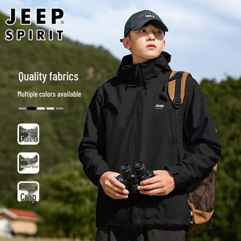 JEEP SPIRIT Men's 3-in-1 Outdoor Jacket