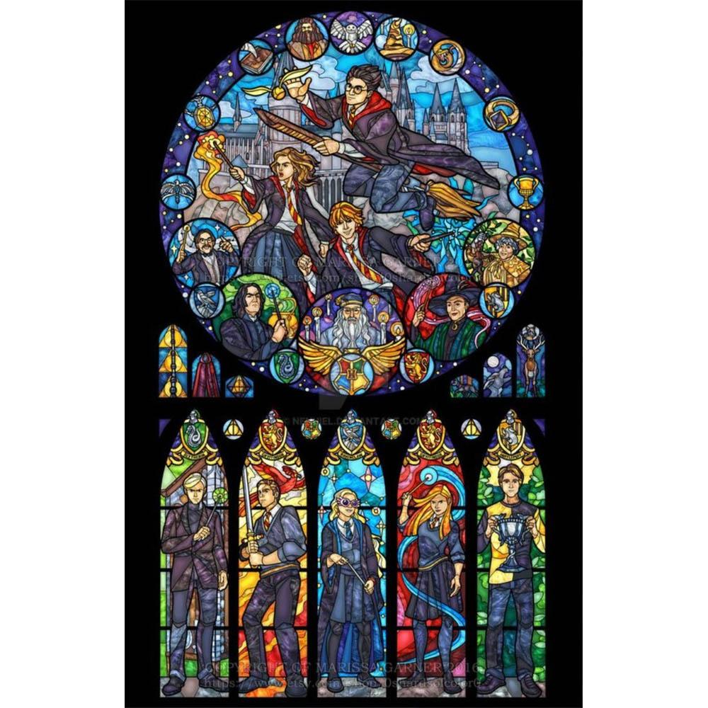 5d Diy Diamond Air Painting Harry Potter Magci Castle Owl New Collection Embroidery Jewelry Home Decor Mosaic Cross Stitch Gift