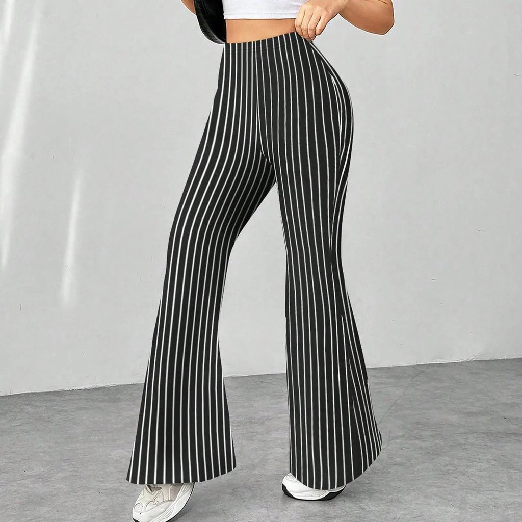 Women's Straight Pants Fashion Casual Pants Nine Point Harlan Pants