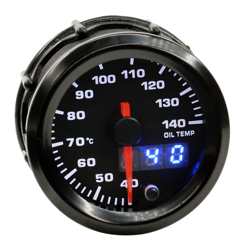 Dragon 52mm Auto 7 Farben LED Doppelanzeige Ladedruck Wassertemperatur Öltemperatur Druckanzeige Volt Luft-Kraftstoff-Verhältnis EGT Gas Drehzahlmesser RPM Anzeige