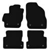 BASIC Black Velour Floor Mats For: Mazda 3 II BL Hatchback, Sedan (2008-2013)