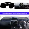 2 Layers Car Dashboard Cover Dash Mat Carpet For Renault Kangoo 2010 - 2019 LHD RHD 2011 2012 2013 2014 2015 2016 2017 2018