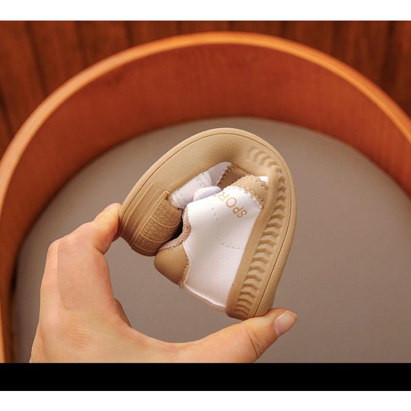 Spring Baby Walking Shoes, Children's Kindergarten White Shoes, Infant Footwear, Toddler Sneakers, Boys' & Girls' Breathable Shoes.