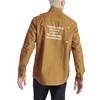 Timberland Outdoor Casual Work Style Durable Long Sleeve Shirt Men Shirts Wheat A2AC4-P47