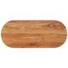 VidaXL Table Top 120x50x3.8 Cm Oval Solid Acacia Wood 370098