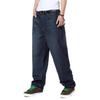 Jeans Men Men's Blue Large Size Hip Hop Skateboard Pants Men's Loose Straight Jeans
