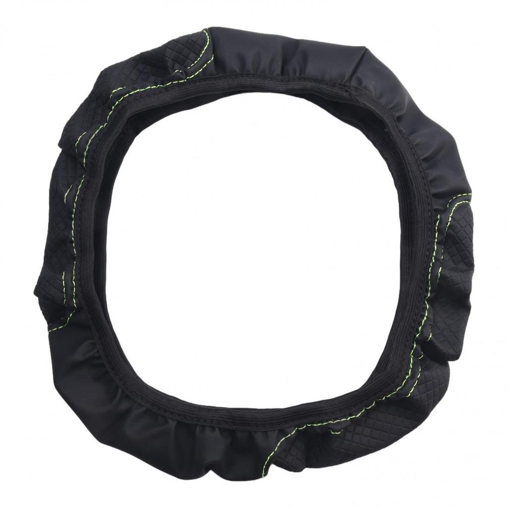 Car Accessories Steering-Wheel Cover Breathable Leather Anti Slip Universal