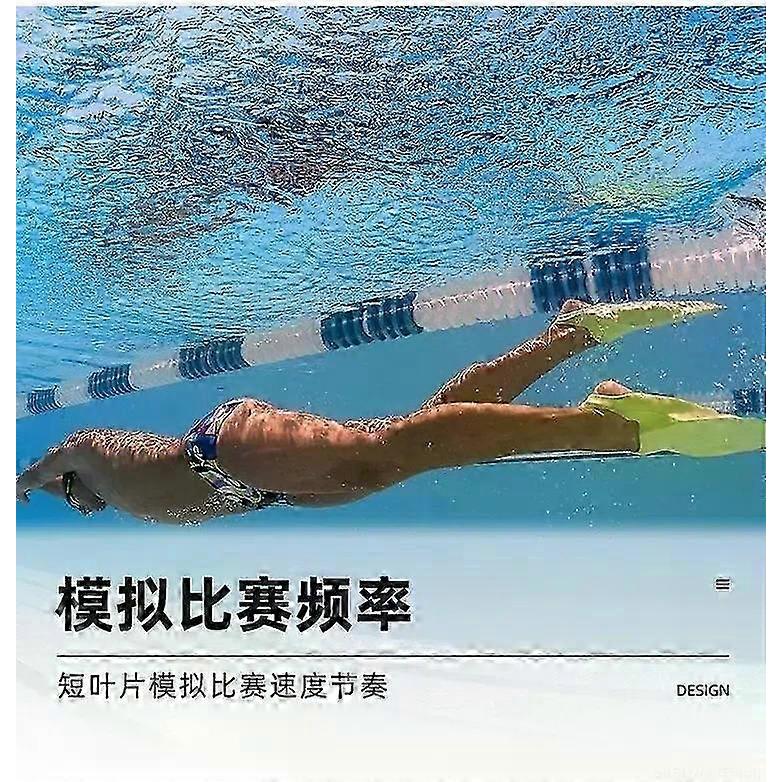 Professionelle Trainings-Schwimmflossen Flexibel Weich Komfort für Erwachsene Schnorchel-Fußflossen Tauchflossen