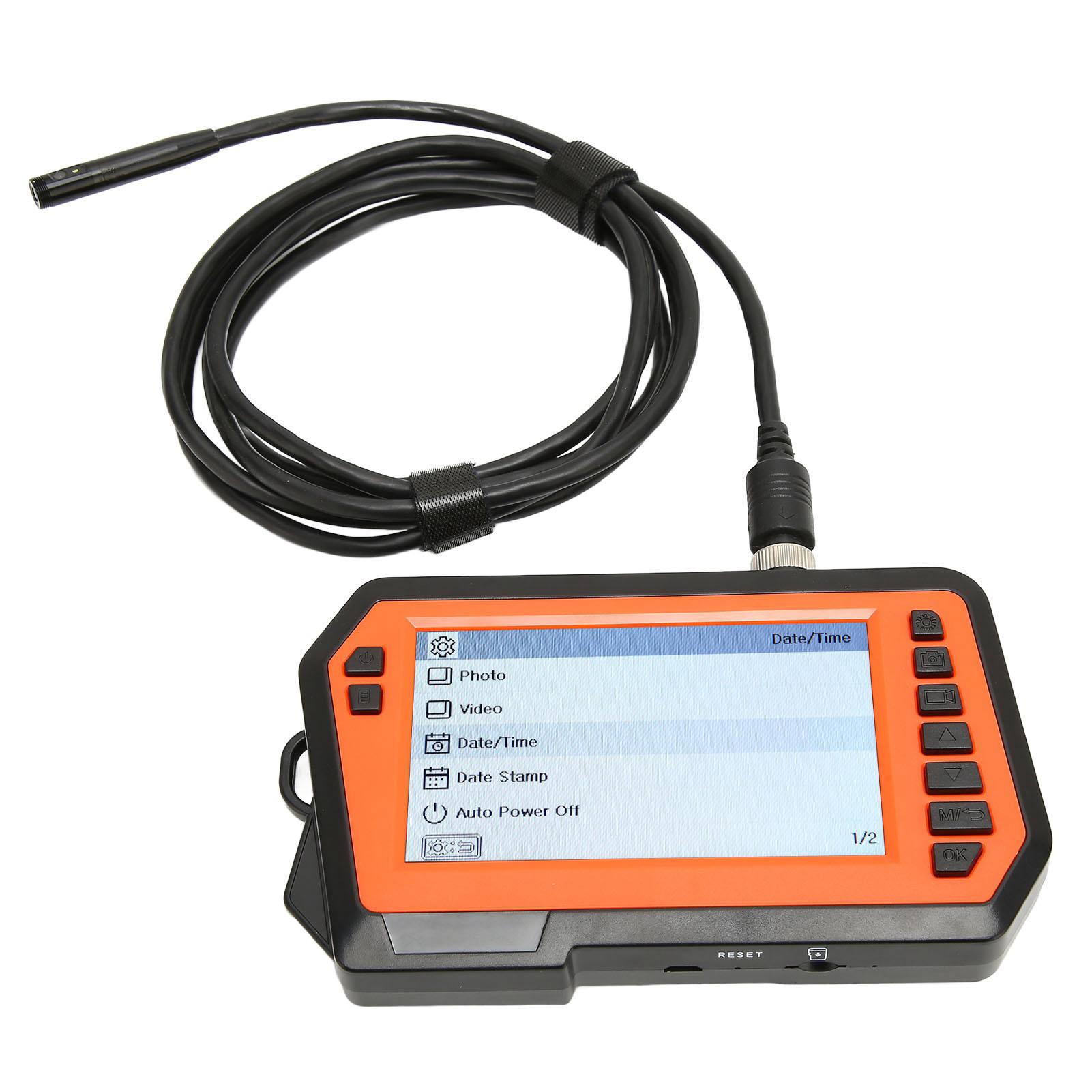 

Промышленная эндоскопическая камера 1080P IP68 Водонепроницаемая 2-объективная эндоскопическая камера с видимым расстоянием 500 см