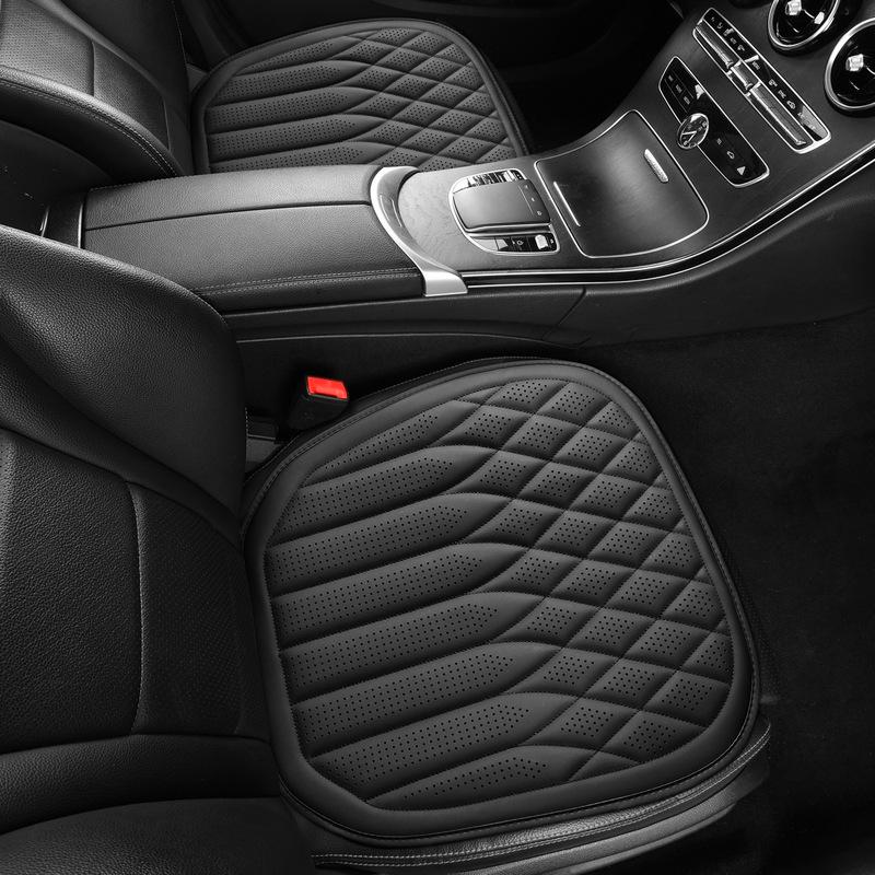 All-Season Leather Car Seat Cushion for Sedans, SUVs, Trucks, MPVs, Vans, Home & Office Seats
