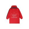 Adidas Originals Warm Mid-Length Casual Sports Hooded Down Jacket Women Jacket Light-Crimson FL0046