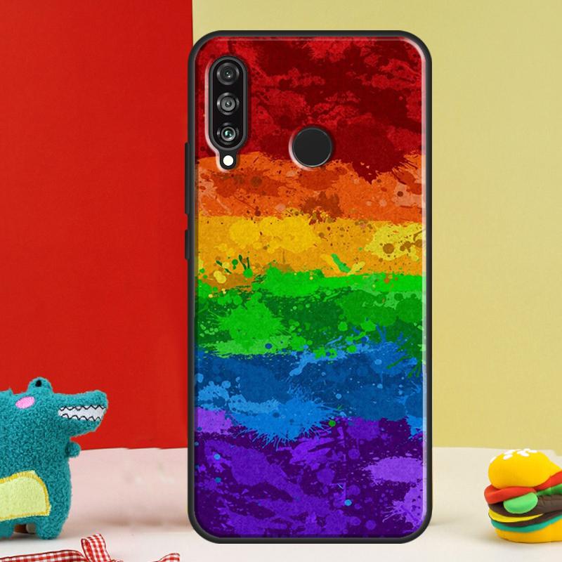 Gay Lesbian LGBT Rainbow Pride For Huawei Nova Y91 Y90 Y60 Y70 Y72 Y61 9 10 SE 12i 12s 11i 5T P60 Pro P20 P30 P40 Lite Case