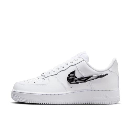 Nike WMNS Air Force 1 Low Metal Swoosh Branco IF1686-101 Tamanho Feminino