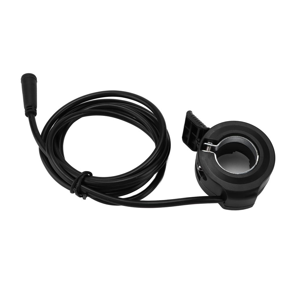 Thumb Throttle Plug 3Pin Left Right Waterproof for Electric Mountain Bikes with 22mm Handlebar Tube