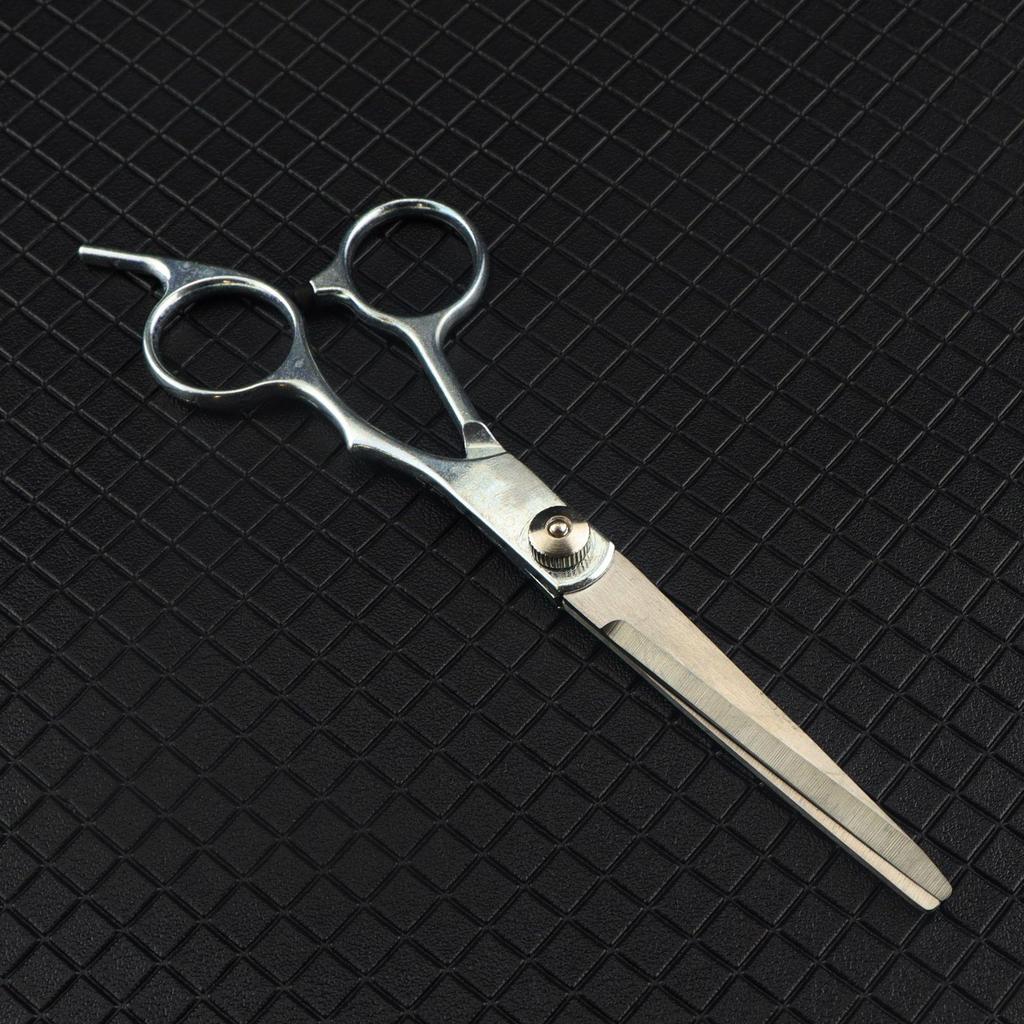 6.0-Inch Color Hairdressing Scissors Set: High Screw, Straight, Serrated, Thinning Scissors