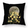 Vikama Moon Phases & Magical Creatures Pillow Covers Pattern Cushion Cover Suitable For Sofa Bedroom Car Pillow Cover Decor