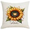 Sunflower Pillow Case European and American Style Home Sofa Pillow Combination Color Sofa Pillow