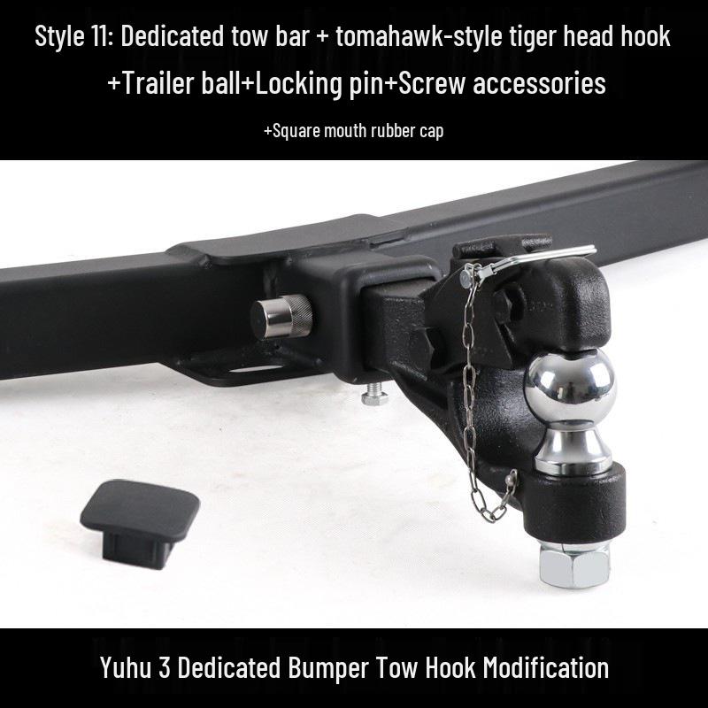 Ford Ranger JMC Dadiyu Huhu 3 Trailer Hitch Rear Tow Hook - Detachable for Towing