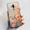 Druckmuster Hülle Für LG G7 thinQ Capa Weiches Silikon Schwarze Hülle Für LG G7thinQ Abdeckung Niedliche Blume Cartoon Hülle Funda Coque