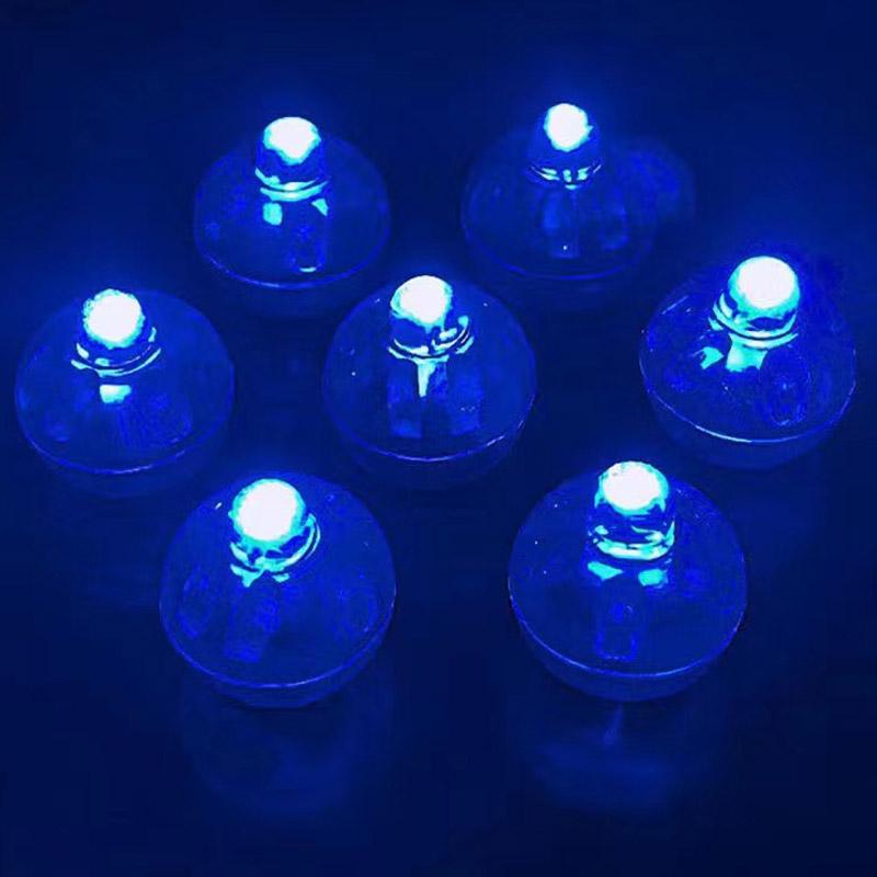 50/100PCS Round Balloon Lights LED Flash Colorful Luminous Lamps Mini Tumbler Ball Light for Christmas Wedding Party Decoration