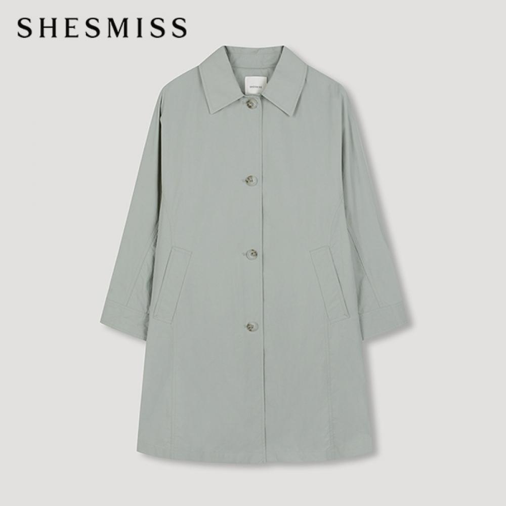 

She S miSS Cotton Trench Coat Swwbyo12010 Ll light blue/77