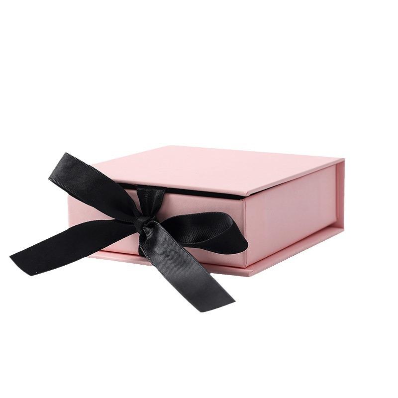 Exquisite Flip-Top Jewelry Gift Box for Rings, Watches, Necklaces, Earrings, Pendants, and Badges