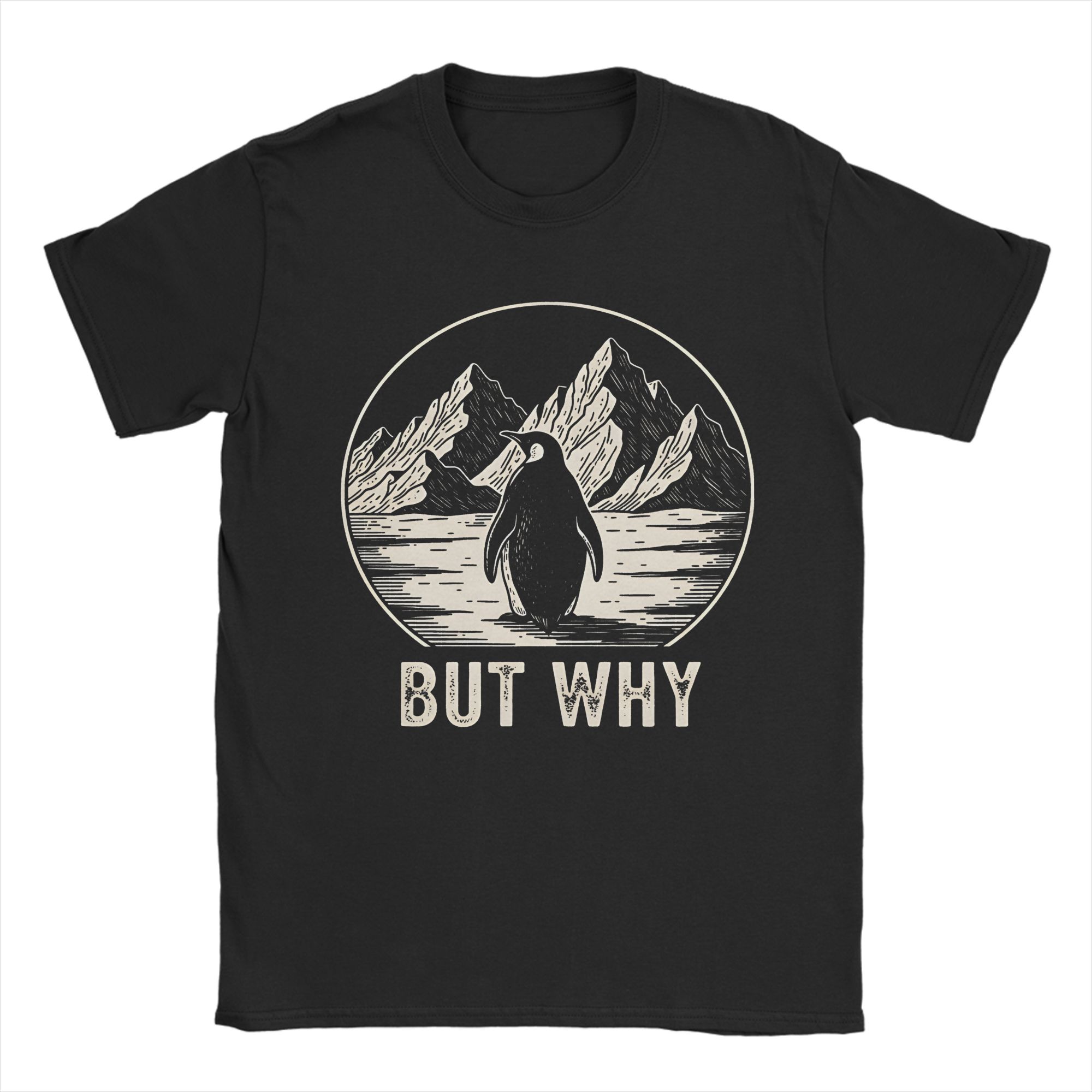 

Nihilist Penguin Mens T Shirt Vintage Tees Short Sleeve Round Neck TShirt Cotton 4XL 5XL 6XL Clothes S