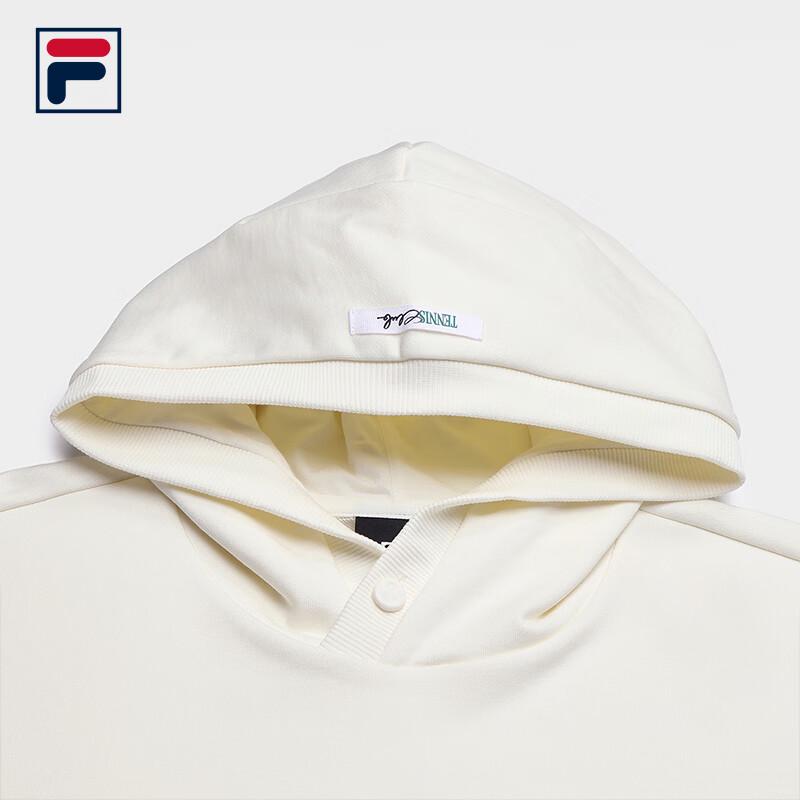 FILA Unisex Hooded Loose-Fit Sweatshirt