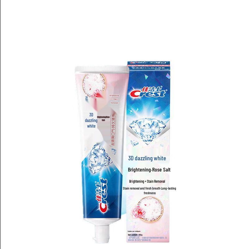 Crest 3D White Radiant Rose Salt Toothpaste