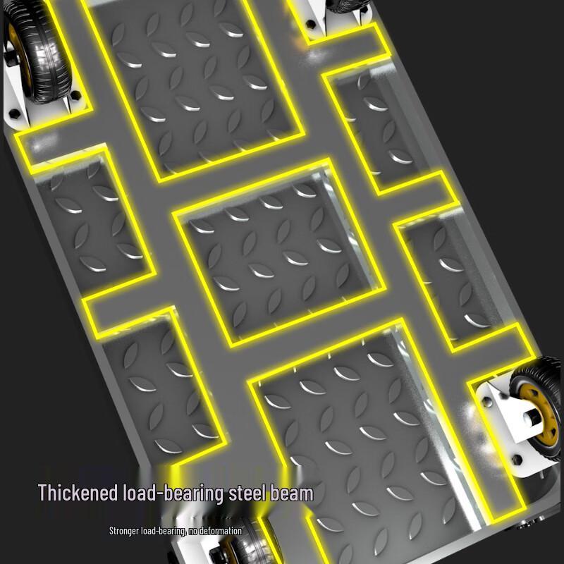 Heavy-Duty Steel Platform Cart