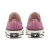 Converse Chuck 70 Vintage Canvas Low Pink Aura Unisex Sneakers Egret Black 172957C