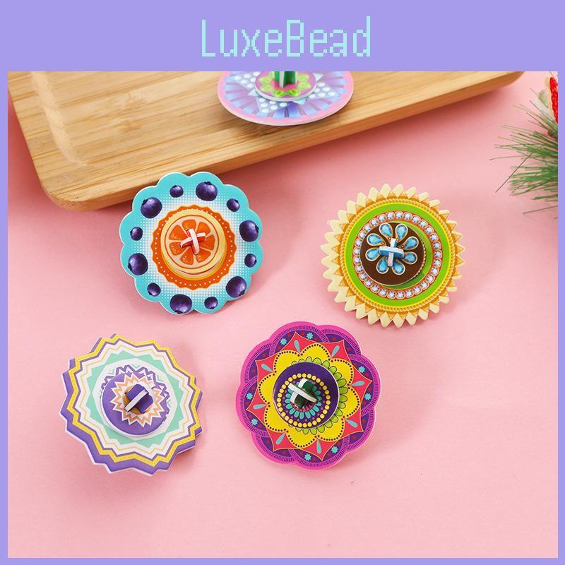 Children Diy 3d Puzzle Paper Gyroscope Art Craft Toy Gift For Kids School