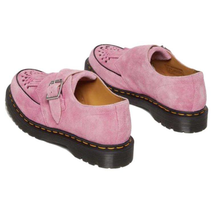 Dr. Martens Suede Fashion Simple Casual Shoes Men Sneakers Pink 31501446