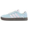 Adidas VL COURT 2.0 Abrasion Resistant Abrasion Resistant Low top Skateboard Shoes Unisex Blue Pink JS3003(Team1324-)