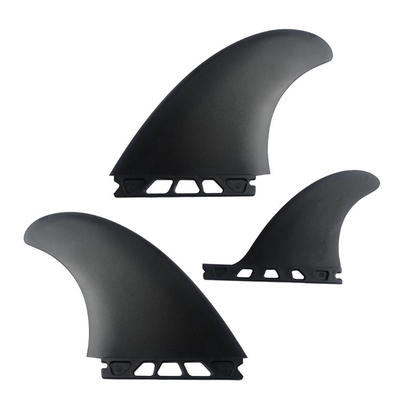 3Pcs Surfs Fin Set High Performances PVC Surfboards Fin Surfboards Thruster Fin Water Sports Accessories